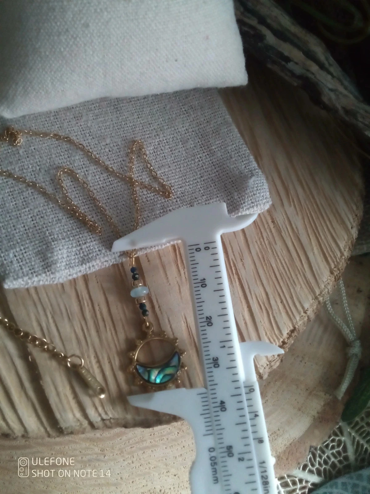 Collier oriental avec pierres semi précieuses – photo 3